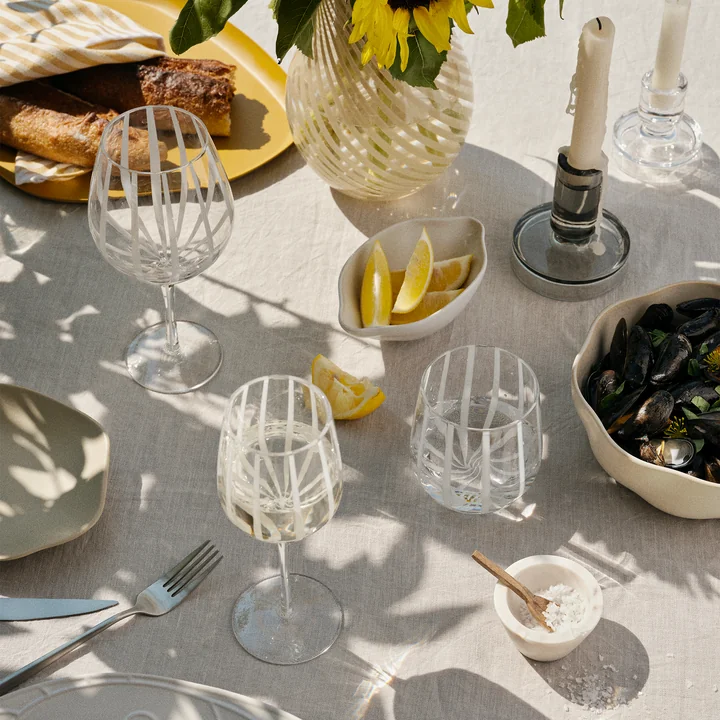 Stripe vaisselle de Broste Copenhagen