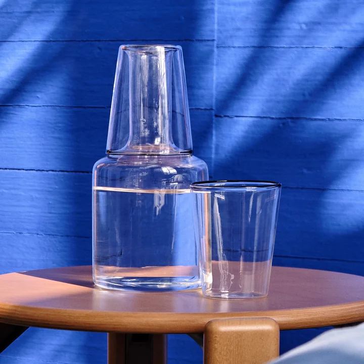 Rim Carafe et verres de HAY
