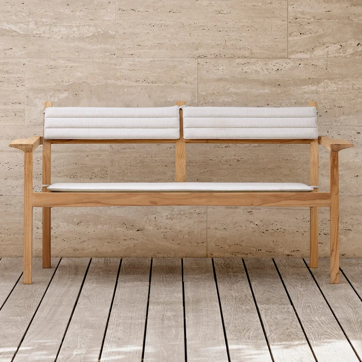 Carl Hansen - AH701 Banc de jardin, teck non traité