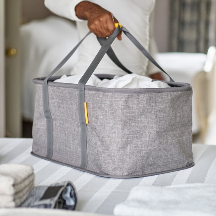 Hold-All Panier à linge pliable, gris de Joseph Joseph