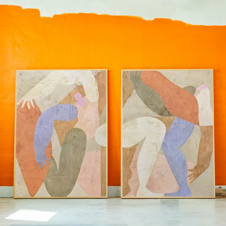 Las Danzantes Poster de Paper Collective