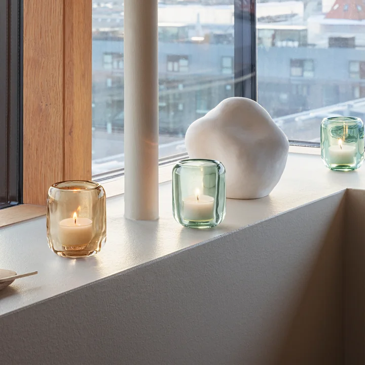 Eva Solo - Acorn Porte-bougies à réchaud, leaf green