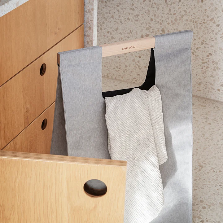 Sac à linge, gris clair de Eva Solo