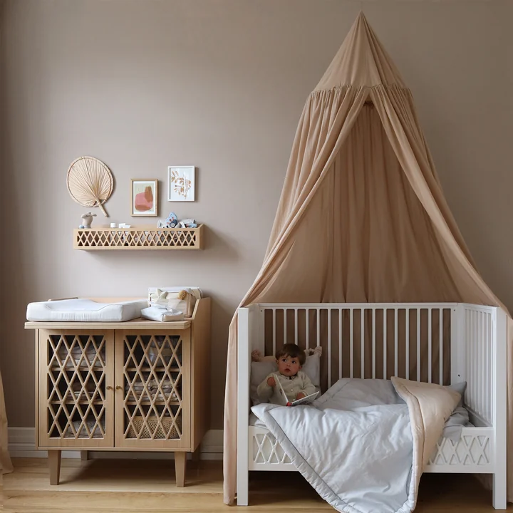 Cam Cam Copenhagen - Ciel de lit, latte