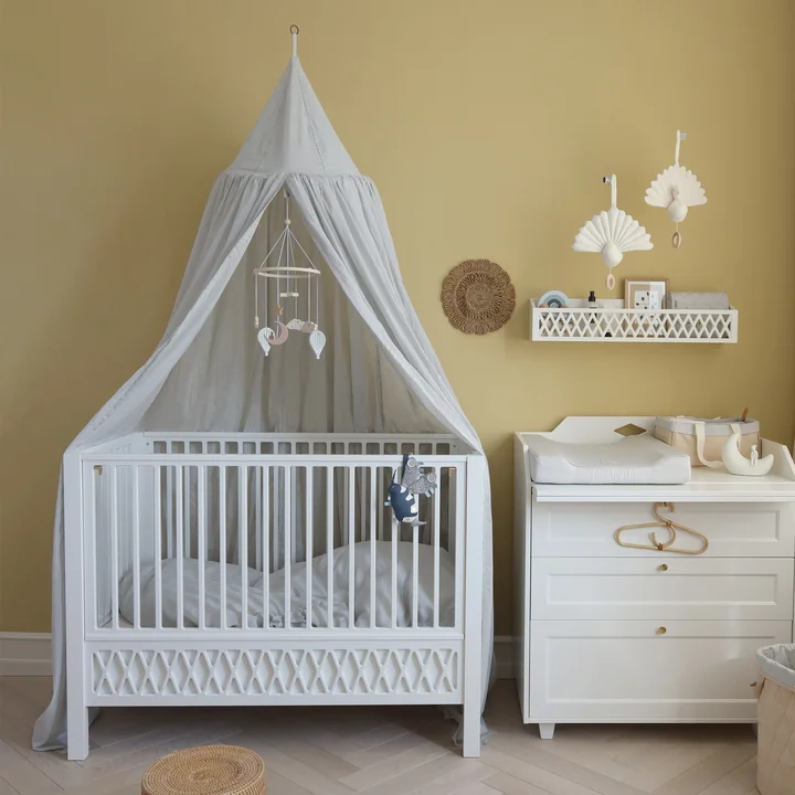 Cam Cam Copenhagen - Ciel de lit, classic stripes blue