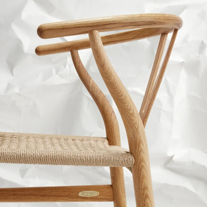 Carl Hansen - CH24 Wishbone Chair , chêne huilé / tressage naturel