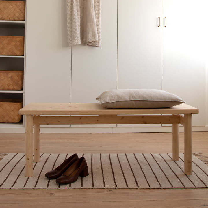 Pace Banc de Karup Design en version nature