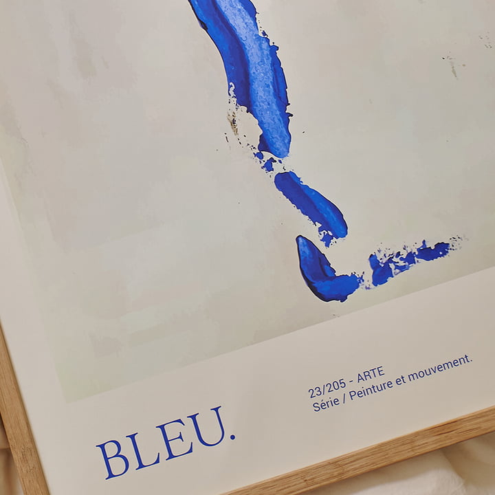 Bleu par Lucrecia Rey Caro de The Poster Club