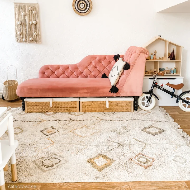 Kaarol Earth Tapis, 200 x 140 cm, naturel de Lorena Canals