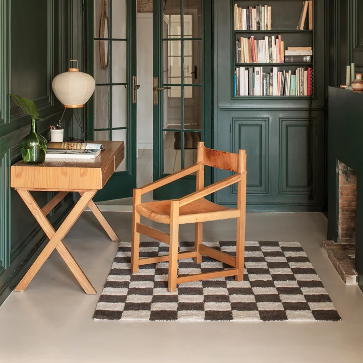 Kitchen Tiles Tapis, 120 x 160 cm, toffee de Lorena Canals