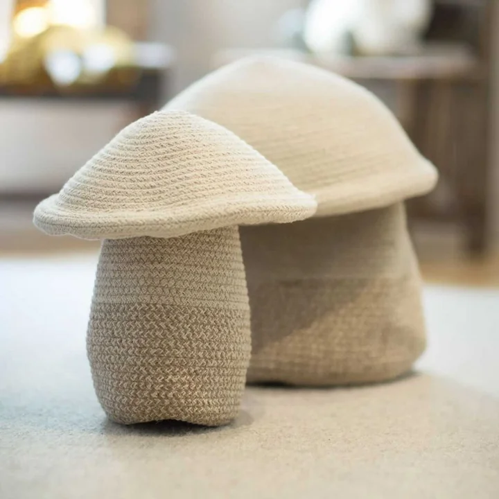 Panier de rangement champignon de Lorena Canals