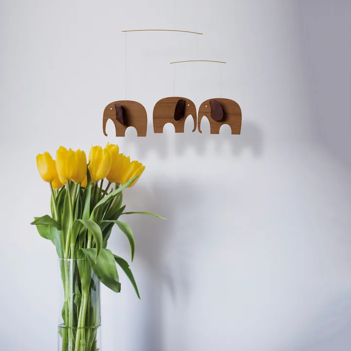 Éléphant Réunion Mobile de Flensted Mobiles