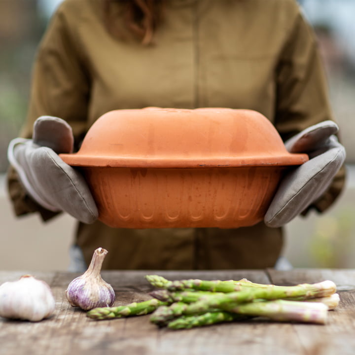 Gants de four, clay de The Organic Company