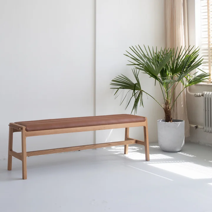 Studio Zondag - Leef Banc 140 cm, cognac