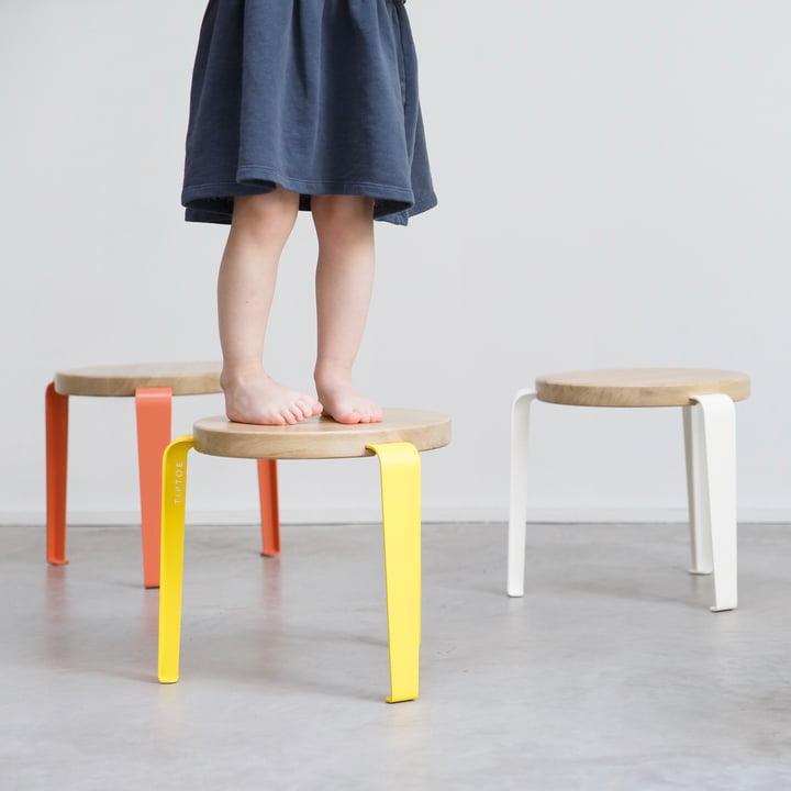 MINI LOU Tabouret pour enfants Chêne de TipToe