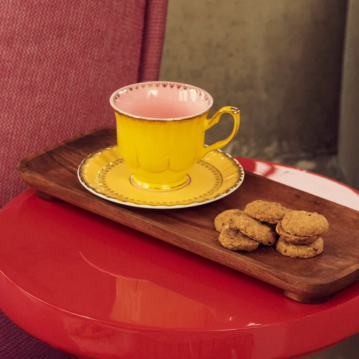 Pols Potten - Grandpa Tasse avec soucoupe, multicolore