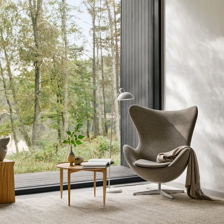 Fritz Hansen - Table d'appoint à plateaux 1958