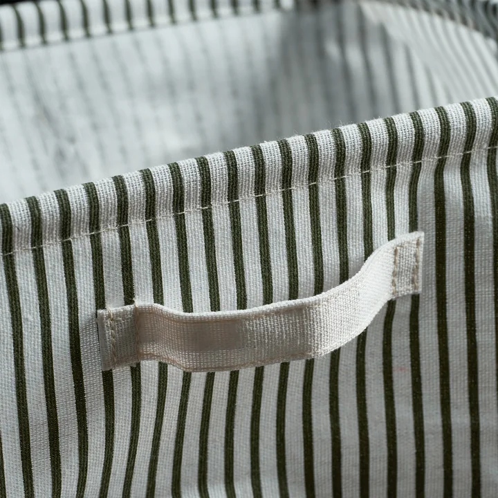 House Doctor - Store Panier de rangement, H 20 cm, vert