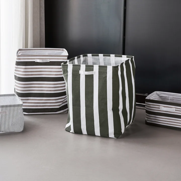 House Doctor - Store Corbeille de rangement, H 50 cm, vert