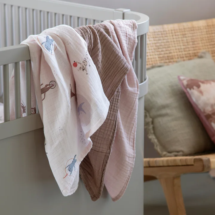 Sebra - Protège-tétines unis, Teeny Toes (lot de 3)