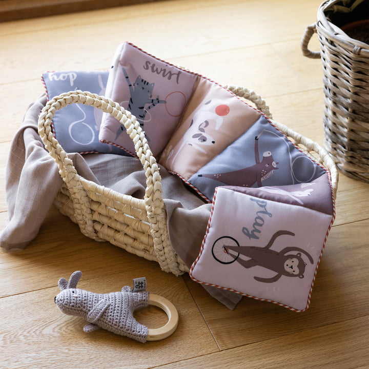 Livre en tissu, Teeny Toes de Sebra