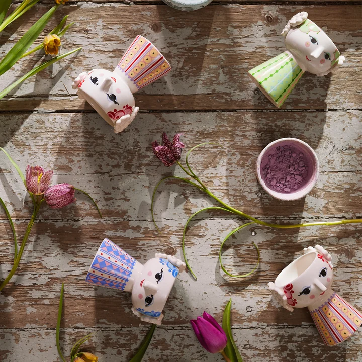 Bjørn Wiinblad - Eva Chandelier, bleu et bleu lavande