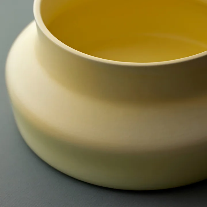 Gense - Dorotea Vase en céramique, 25 x 12 cm, mellow yellow