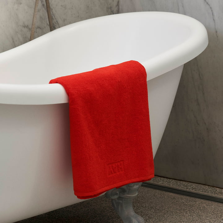 Mono Drap de bain, 100 x 150 cm, poppy red de HAY