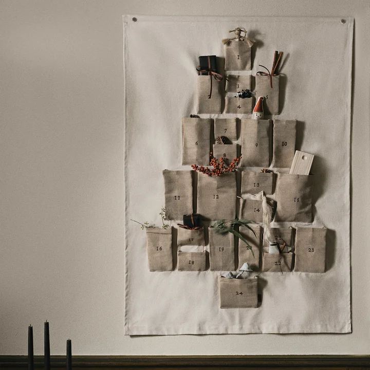 Pine Calendrier de l'Avent de Ferm Living
