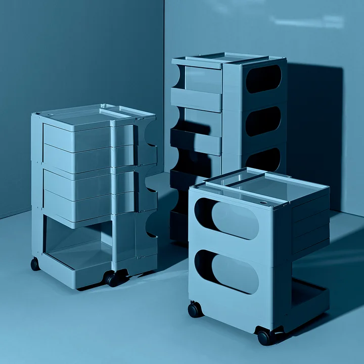 B-Line - Boby Caisson à roulettes, blue whale