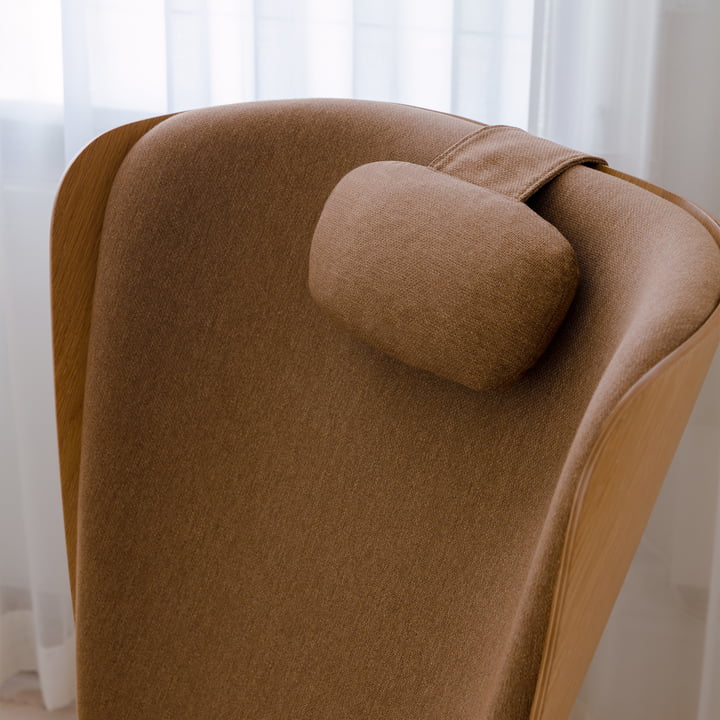 Neck Rest Coussin de Umage dans la version sugar brown