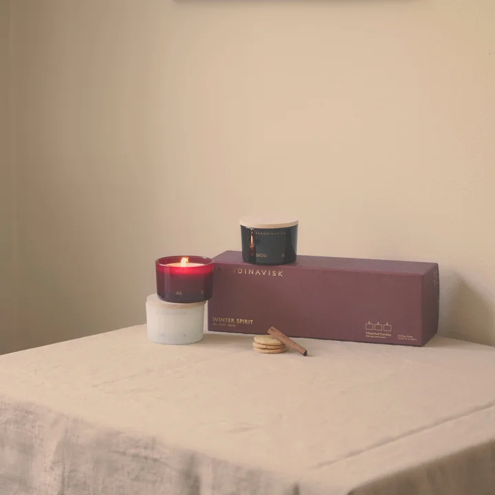 Set de bougies Mini Winter Spirit - 3 pièces de Skandinavisk
