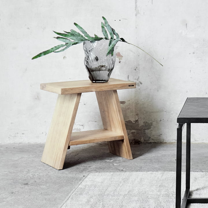 Muubs - Mud Vase, smoked, Terra Tabouret