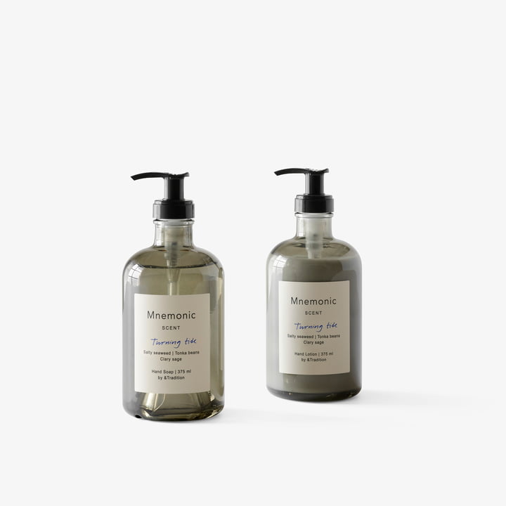 Mnemonic MNC1, MNC2 Lotion pour les mains & Savon pour les mains, 375 ml de & Tradition