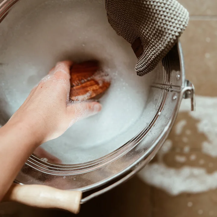 Seau et chiffon de lavage de Humdakin