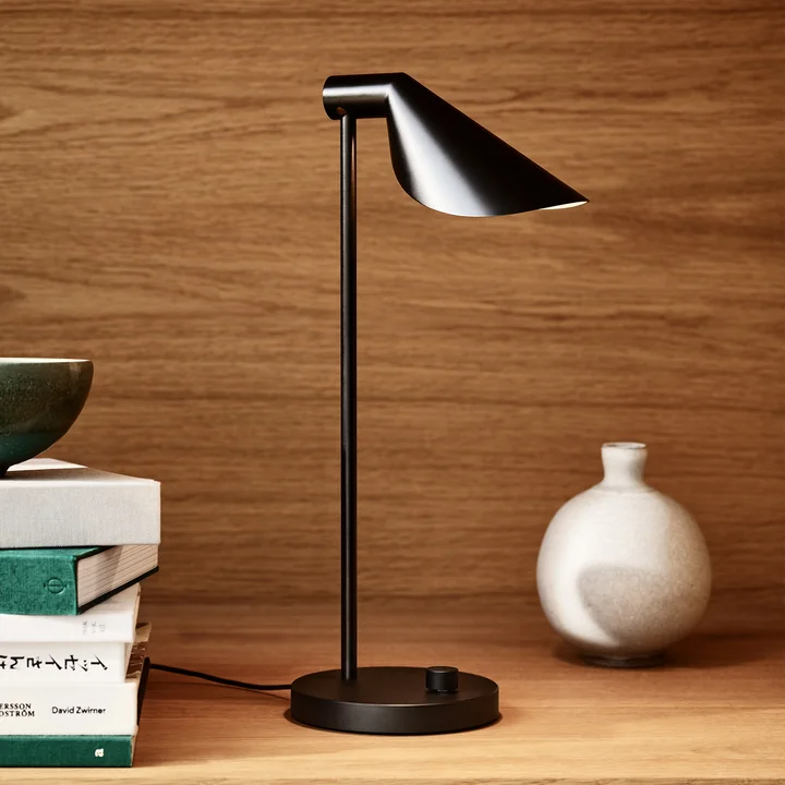 MS022 Lampe de table de Fritz Hansen en version PVD noir