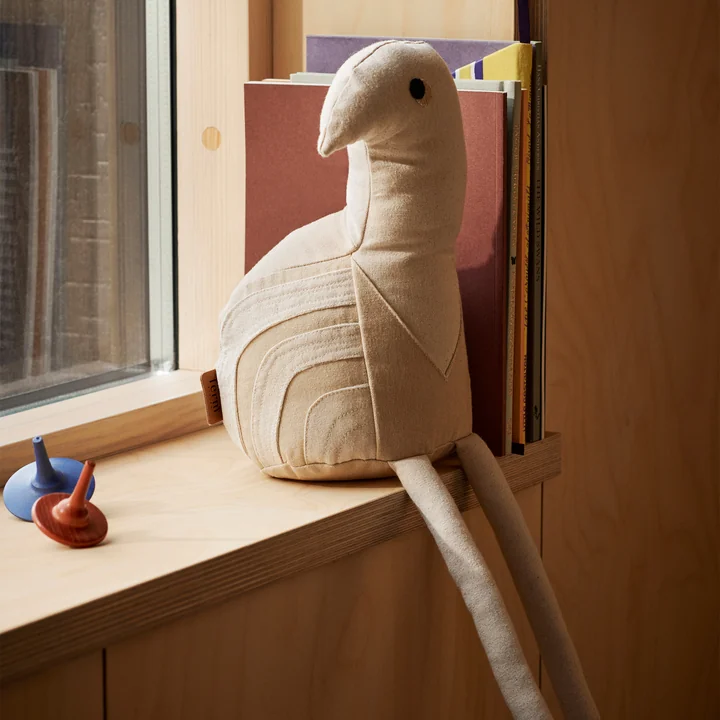 Birdy - Doudou, Nature / blanc cassé de Ferm Living