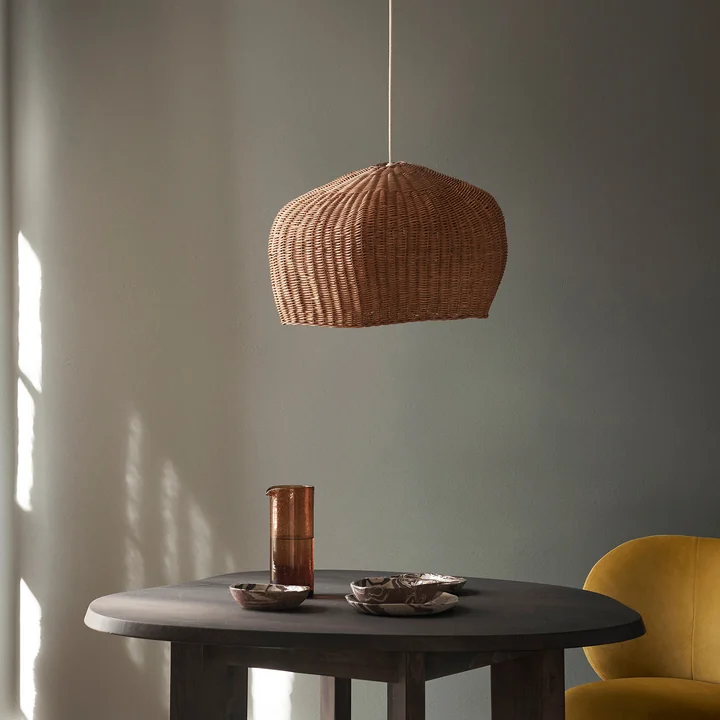 Ferm Living - Drape Abat-jour M, Naturel