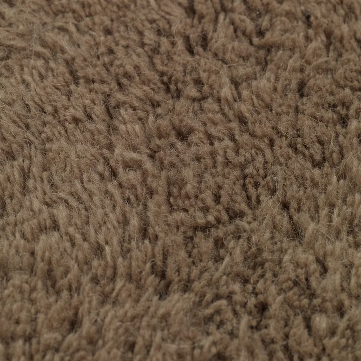 Forma Tapis en laine, marron cendré de Ferm Living