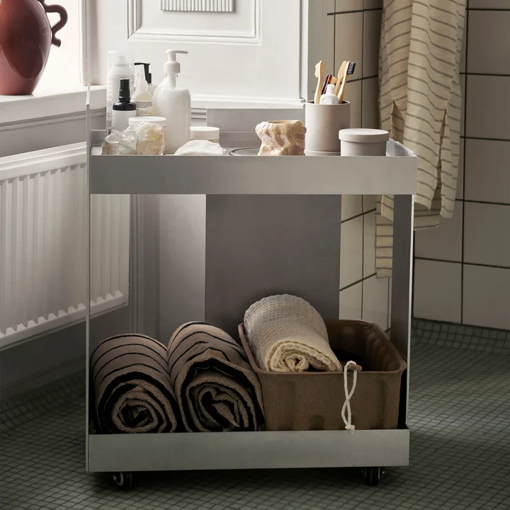 Lager Trolley, Aluminium de Ferm Living