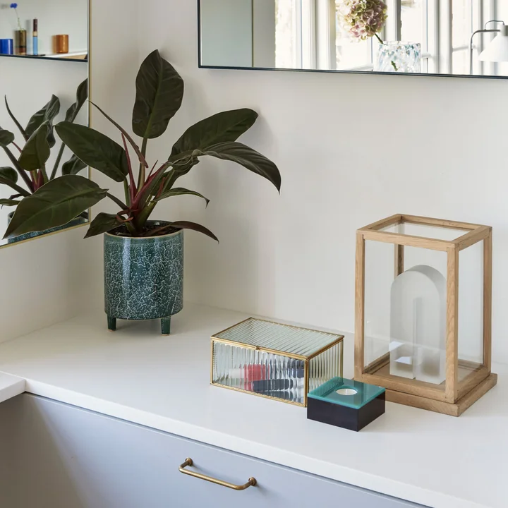 Hübsch Interior - Ripple Boîtes en verre