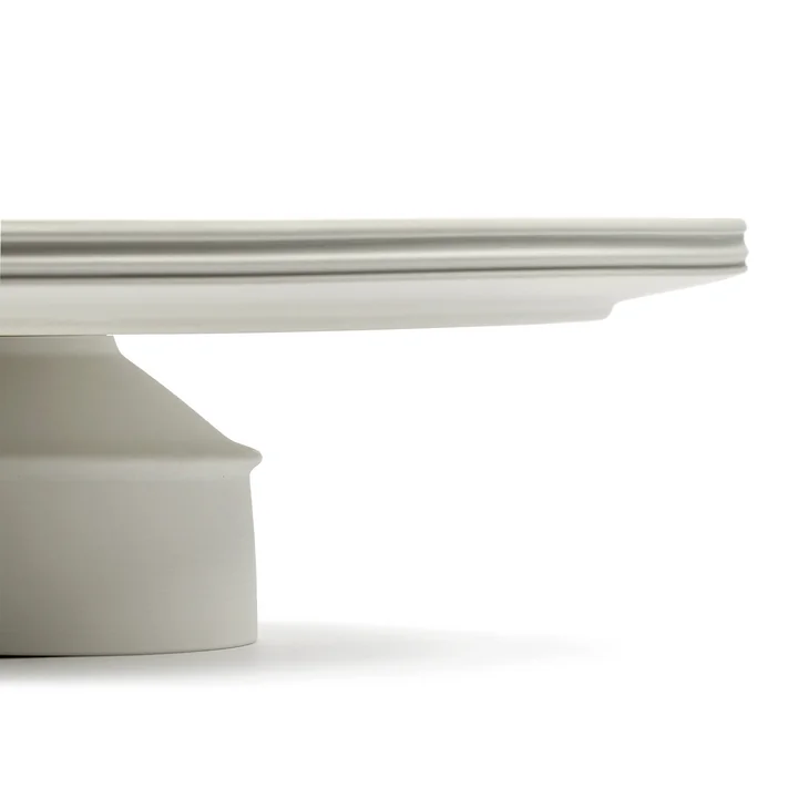 Serax - Dune Plateau à gâteaux by Kelly Wearstler, Ø 33 cm, albâtre / blanc
