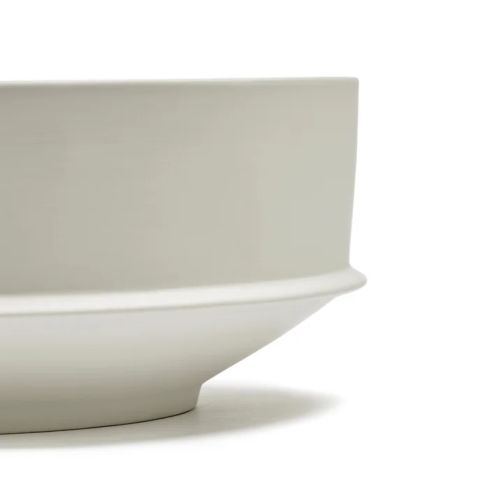 Dune Coupe by Kelly Wearstler, albâtre blanc de Serax