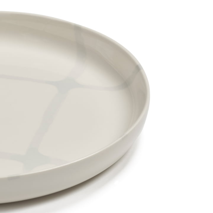 Zuma Assiette creuse by Kelly Wearstler, Ø 25,5 cm, Salt / blanc de Serax