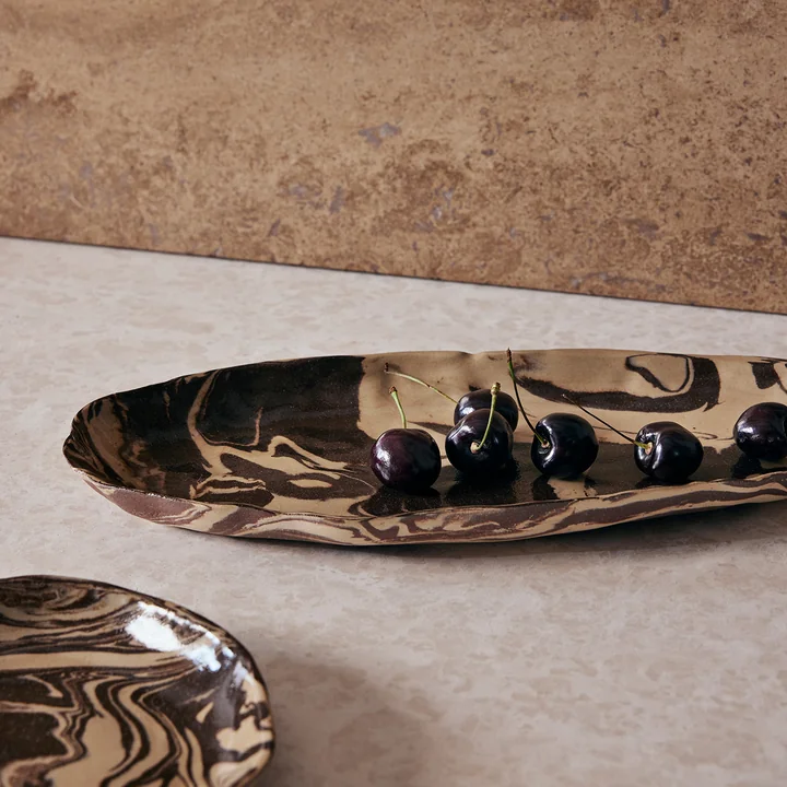 Ryu Assiette et bol de Ferm Living