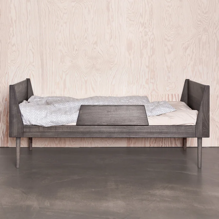 OYOY - Hevali Protection de lit extension, 60 x 16,5 cm, hêtre foncé