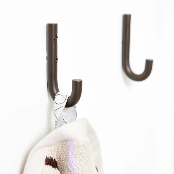 OYOY - Pieni Crochet, brown brass (set de 2)
