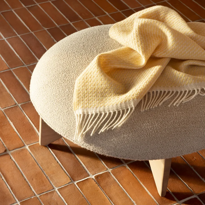 Mello Couverture en laine de Røros Tweed