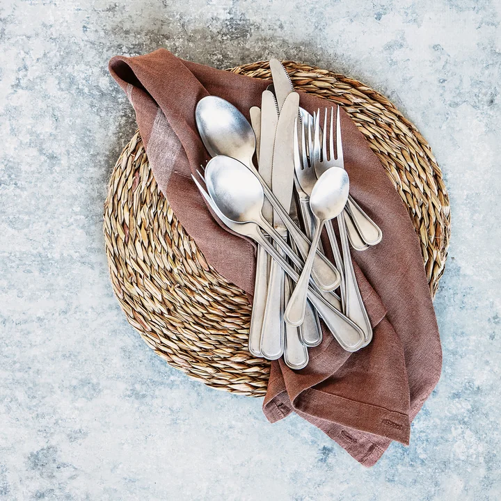 Acain Set de table Ø 29 cm, naturel de Nicolas Vahé