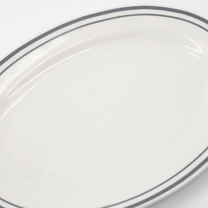 Bistro Bol 29 x 22 cm, gris de Nicolas Vahé